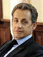 Former French president Nicolas Sarkozy 